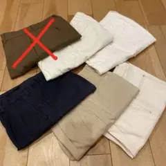 【まとめ売り】GUパンツ　デニムパンツ