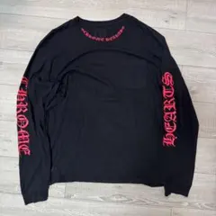 CHROME HEARTS 長袖カットソー ブラック ピンク XLのサムネイル