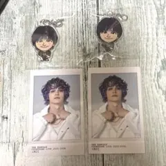 与那嶺瑠唯セット　ネームミニタオル　ステッカー キャラアクリルチャーム