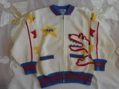 メルカリ便☆MIKI HOUSE☆１１０　ワニ柄　カーディガン