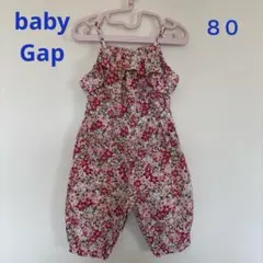 baby Gap 花柄 カバーオール 80㎝ 12〜18ヵ月用
