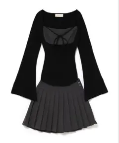 andmary Gisele knit set up grey