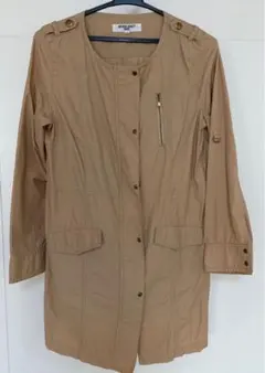NATURAL BEAUTY BASIC ベージュ トレンチコート Sサイズ