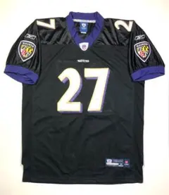 Reebok　NFL　ゲームシャツ　アメフトユニフォーム　48　RAVENS