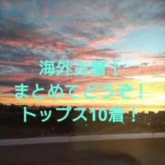 ③まとめて！海外古着 トップス10着！