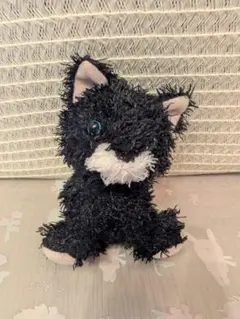 激レア　レトロ　モンスイユ　ぬいぐるみ　にぽぽ　黒猫　monseuil モンスイユ MON SEUIL 黒猫 ぬいぐるみ ネコ レトロ - メルカリ