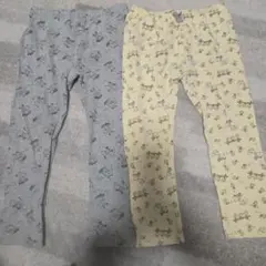 UNIQLO　スヌーピー　レギンス 2枚セット 100cm