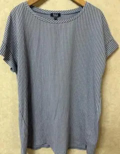 ジュンコシマダ PART2 ストライプチュニック美品XLのサムネイル