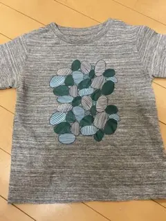 THE NORTHFACE Tシャツ グレー系ノースフェイス　110