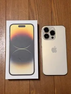 iPhone 14pro 256GB ゴールド　バッテリー新品　SIMフリー
