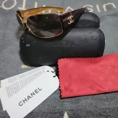 CHANEL ブラウン スクエア サングラス - メルカリ