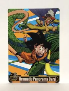 ジャンプ40周年 森永ウエハースカード ドラゴンボール×ワンピース 悟空