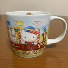 非売品　希少 レトロ キティちゃん マグカップ　コップ　陶器　ハローキティ