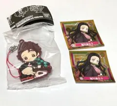 鬼滅の刃　ガチャ　カプセル　ラバーマスコット13 炭治郎&禰豆子