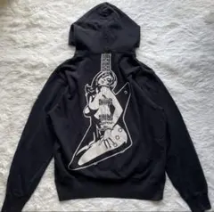 【希少】HYSTERIC GLAMOUR スカルプリント パーカー M ブラック HYSTERIC GLAMOUR（ヒステリックグラマー）の「SKULL BERRY