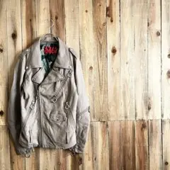 【希少品】MAKIN JAN MA 羊革 ダブルライダースラムレザージャケット 2025年最新】Makin Jan ma ライダースの人気アイテム - メルカリ