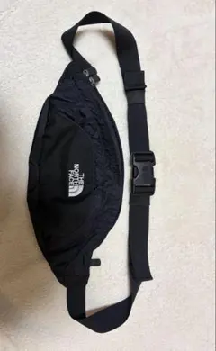 美品THE NORTH FACEノースフェイスボディバッグウエストポーチブラック