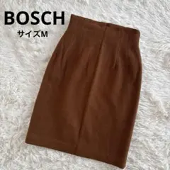 ボッシュ BOSCH スカート　カシミヤ　ラム　タイトスカート　ブラウン　Mのサムネイル