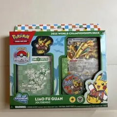 ポケカ 2025年ワールドチャンピオンデッキ 中国LIAO FU GUAN選手のサムネイル