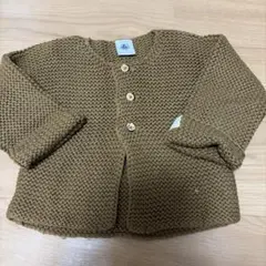 PETIT BATEAU ニットカーディガン 12m/74cm