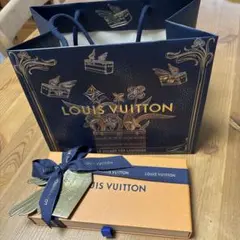 LOUIS VUITTON ショップ袋、ボックス、リボン付き、期間限定デザイン