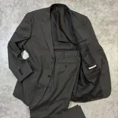 【美品】Lloyd Club メンズ　スーツセットアップ　洗える　グレー　BB6 美品】Lloyd Club メンズ スーツセットアップ 洗える グレー BB6