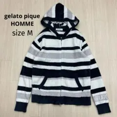 gelato pique HOMME スムーズィーランダムBDJQDパーカ M