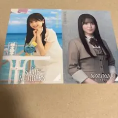 乃木坂46 ポストカード　Same numbers ネーブルオレンジ　鈴木佑捺
