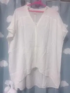 GLOBAL WORK♡半袖スキッパーシャツのサムネイル