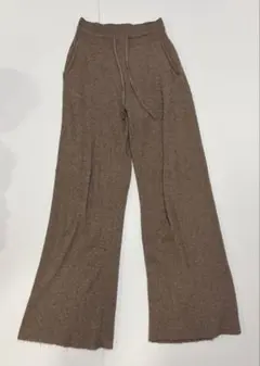 ユニクロ UNIQLO ウォッシャブルニットリブパンツ