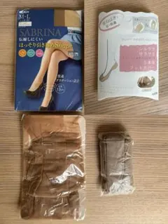 SABRINA ストッキング & シルクでサラサラ 5本指フットカバー　他