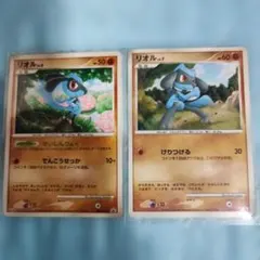 ポケカ　リオル LV.6 LV.7　Meiji　プロモ　2枚セット