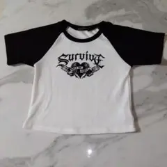 美品　GORGE 半袖 Tシャツ ラグラン Survive ロゴのサムネイル