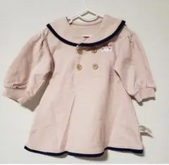 dave&vella　うさぎのセーラー長袖ワンピース　73サイズ　ベビー　女の子