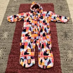 Columbia アウターロンパース ジャンプスーツ　80cm動物柄