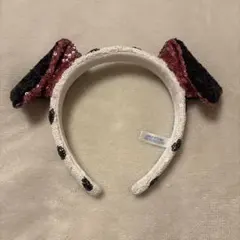 ディズニー　カチューシャ　スパンコール　101匹わんちゃん