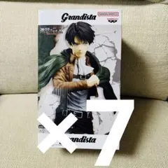 進撃の巨人 Grandista リヴァイ フィギュア 7個セット