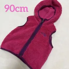 90cm ノースフェイス フリース ベスト