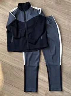 IGNIO ジャージ上下セット 130サイズ ネイビー&グレー