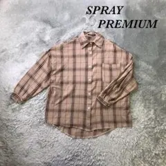SPRAY PREMIUM スプレイプレミアム 長袖シャツ チェック柄