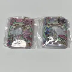 シャカシャカフレーク風チャーム　ガチャ　サンリオ　マイメロ　クロミ　日焼け