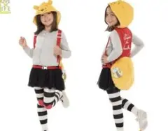 ぷーさん　なりきりフード付きバック　リュック