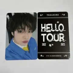 TREASURE 韓国限定　特典　トレカ　ジェヒョク　Hello tour