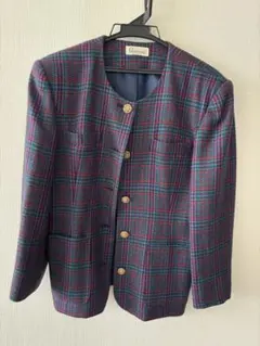 ヴィンテージ　ノーカラージャケット