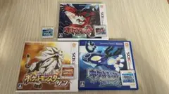 【3DS】ポケットモンスター XY ・サン・アルファサファイア まとめ売り