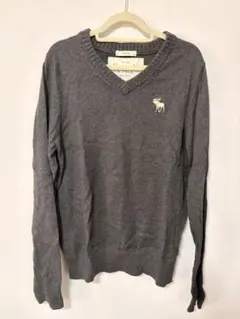 Abercrombie & Fitch （アバクロ） Vネック セーター