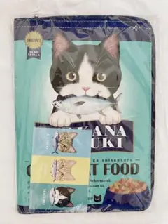 【キャットフードポーチ マグロ×ハチワレ】フェリシモ 猫部