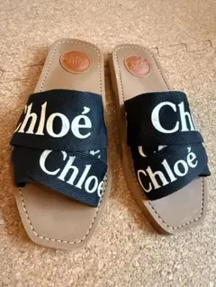 WOODYウェッジエスパドリーユ Chloe クロエ Chloé サンダル - メルカリ