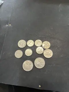 外国硬貨 10枚セット カナダ・ニュージーランド 海外コイン まとめ売り