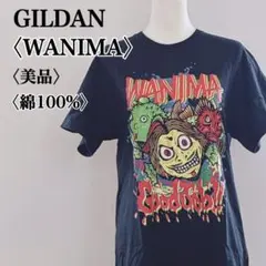 美品 GILDAN WANIMA ワニマ ライブ Tシャツ 綿100％ ブラック